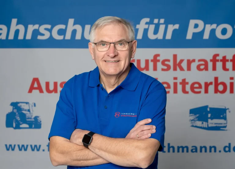 Martin Strothmann, Gründer der Fahrschule Strothmann